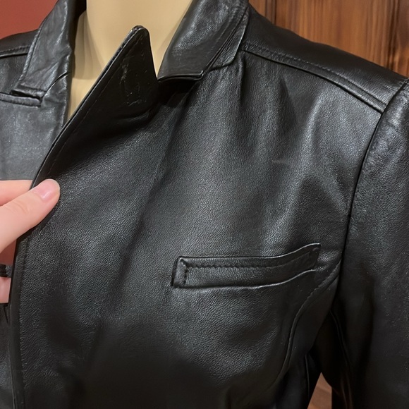 Philippe adec adec2 leather jacket - Picture 3 of 13